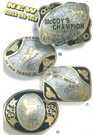 New Black & Gold Buckles