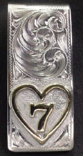 1" Brand Money Clip