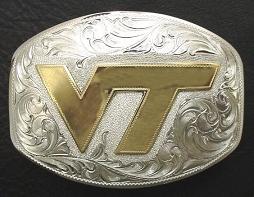 Virginia Tech Buckle