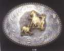 Goat Roper Buckle