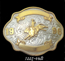 Bull Rider Belt Buckle