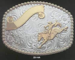 Saddle Bronc Belt Buckle