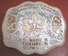 Canadian Shooting Champion Buckle