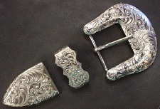 German Silver Buckle