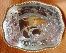 Kansas State Cougar Buckle