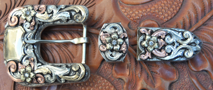 Wild Bill Cody Buckle Set