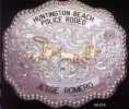 Team Roping Belt Buckle