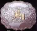 Barrel Racer Belt Buckle