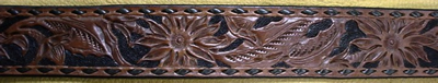 hand tooled belt